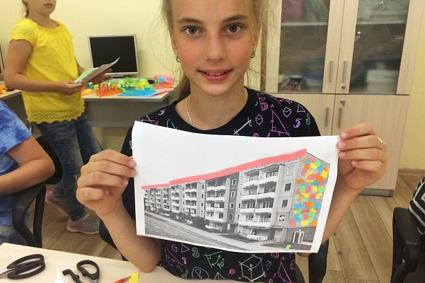 Социальный проект "Дети - городу" в рамках объединения "Архитектура и дизайн"