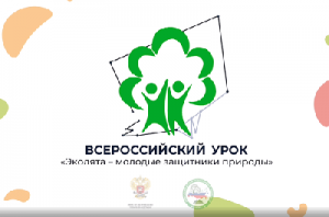 Всероссийский урок «Эколята - молодые защитники природы»